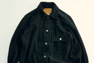 リーバイス“黒スエード”トラッカージャケット、ジャーナル スタンダード レリューム限定で