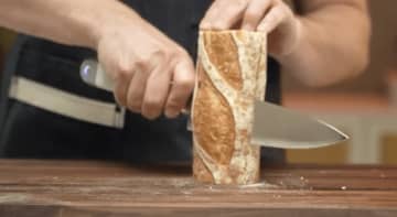 超音波の振動でバツグンの切れ味になる包丁「C-200」