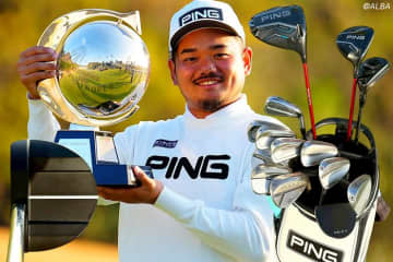 大岩龍一が悲願の初V　重さと打感にこだわりのパター「とにかく軽いマレット型」【勝者のギア】