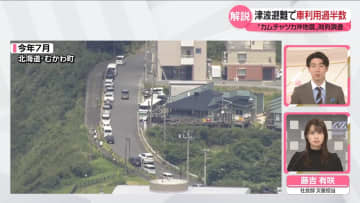車で避難の4割近くが「渋滞発生」と回答　カムチャツカ半島沖地震の政府調査
