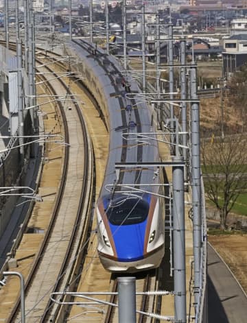 維新、北陸新幹線の再検討8案で　福井・敦賀―新大阪延伸ルート