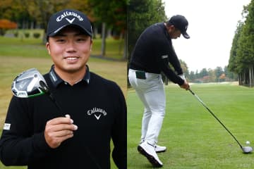 「出球が右に出るの…マスターズで見るやつだ(笑)」スイングセルフ解説／出利葉太一郎