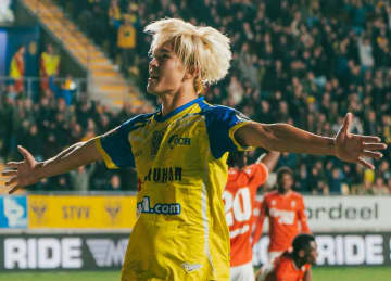 日本代表の大型FW後藤啓介が決勝ゴール。シント＝トロイデン首位と勝点6差