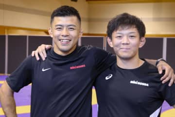 文田健一郎「緊張も楽しみも」　レスリング五輪金、全日本で復帰