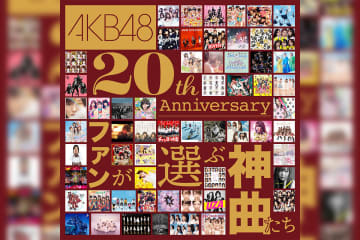 AKB48 -20th Anniversary- ファンが選ぶ神曲たち プレイリスト公開