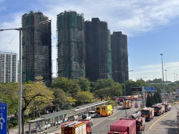 香港特区政府、被災住民の支援強化と徹底調査加速を表明