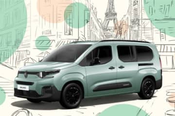 シトロエン『ベルランゴ』に過去人気を博した“アクアグリーン”のボディカラーを再導入