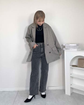 【しまむら人気デニム】が再登場ーーッ！ 肌触りアップ♡「ぽかぽかパンツ」