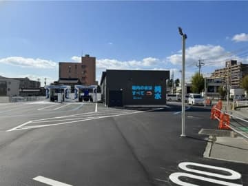 純水洗車場「D-Wash富山黒瀬」オープン　バイクガレージ併設の快適空間