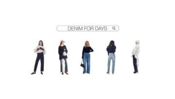 黒白ニットとデニムで「定番だけど可愛い」コーディネートの成功例