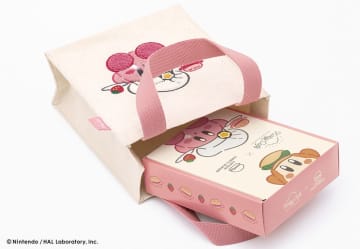 【カービィ新作グッズ】1ヶ月限定発売！ふわふわ可愛い「トート＆スイーツセット」出たよ♪