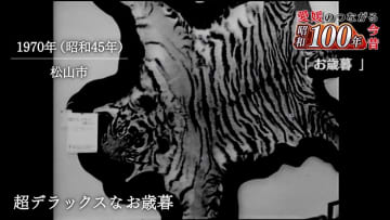 高度経済成長からバブルまで　愛媛のお歳暮に見る時代の変遷「虎皮の敷物」と「ビデオクッキング」の５５年　#昭和１００年シリーズ【愛媛発】