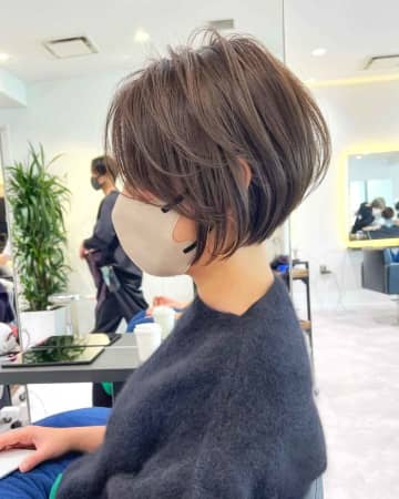 短いけど女っぽい♡【40・50代】若見えも狙える◎「大人ショートボブ」