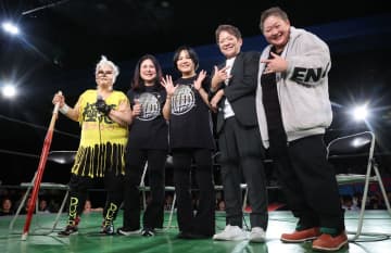 【ＷＡＶＥ】ダンプ松本がサプライズ宣言「クラッシュ出るよ」長与千種＆ライオネス飛鳥と対談