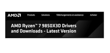 AMD 「Ryzen 7 9850X3D」なる製品のドライバーページ公開―ダミーページの誤掲載？