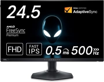 【Amazonセール】500Hz対応24.5型などDELLのゲーミングモニター「Alienware」がお買い得