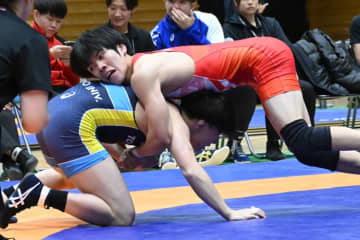 ＜レスリング＞【写真集】2025年東日本学生選手権（秋季）／決勝（男子フリースタイル）