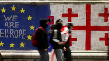 1次大戦の化学兵器使用か　ジョージア、昨年デモで