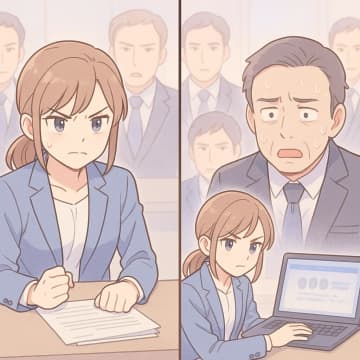 「このミスは部下ですね」と嘘で逃げる上司。しかし、メールの履歴から嘘がバレ、散々な結末に【短編小説】