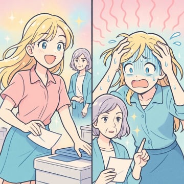 「こっちの方が早い」とマニュアルを無視する新人。自己流でミスを連発しクレーム寸前に！私が尻拭いした結果、新人の態度が一変