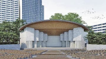 東京都／日比谷公園大音楽堂改築／延べ７１００平米、２７年春着工へ