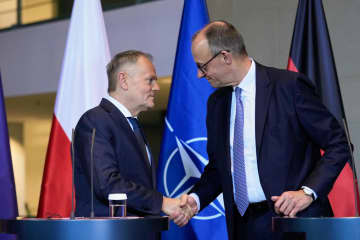 ドイツとポーランド、防衛協定へ　26年締結、対ロシア抑止強化