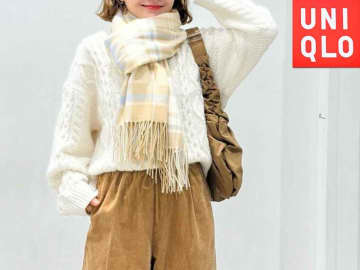 どの色も欲しくなる！【GU】の「ケーブルニット」がこの冬大活躍の予感！