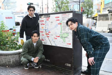 水上恒司、綱啓永、濱尾ノリタカ “落書き”清掃で渋谷の街を守る！