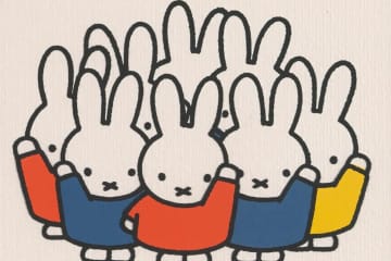 「ミッフィー展」福岡三越で、全ミッフィーシリーズの原画＆スケッチが約200点以上