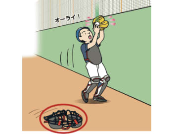 捕手が打球処理の時に素早くマスクを外すべき理由とは！？【少年野球 デキるプレイ56】