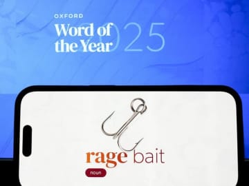 2025年の「今年の単語」が決定、怒りを煽る「レイジベイト」　英オックスフォード大学出版局