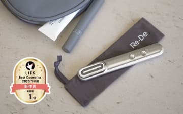 EMS×LED×温熱×振動を約50gの圧倒的なコンパクトサイズに詰め込んだ「Re・De Suhada スティック美顔器」が「LIPSベストコスメ2025」にて「下半期新作賞 美顔器部門1位」を受賞！