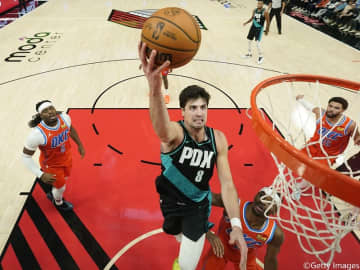 ブレイザーズ在籍2年で4度目…デニ・アブディヤがトリプルダブル数で球団5位タイに