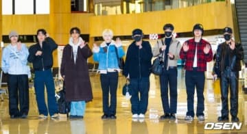 【PHOTO】ATEEZ、「FNS歌謡祭」のため日本へ出国