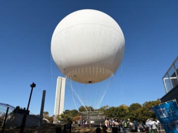 【気球体験】絶景！上空から世界遺産の古墳が見渡せる「おおさか堺バルーン」