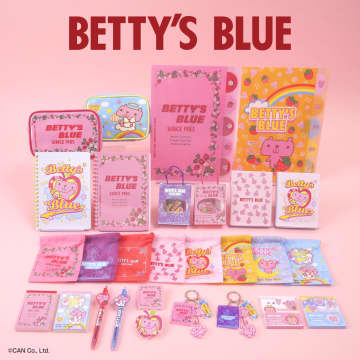 平成を代表するファッションブランド「BETTY’S BLUE」文具雑貨シリーズがサンスター文具より発売中！