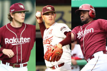 楽天、助っ人3選手の退団発表　フランコは3年在籍…ゴンザレスは残留、新加入ハワードは去る