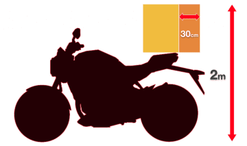 荷物、積み過ぎてない？違反の危険があるバイクの積載量をチェック