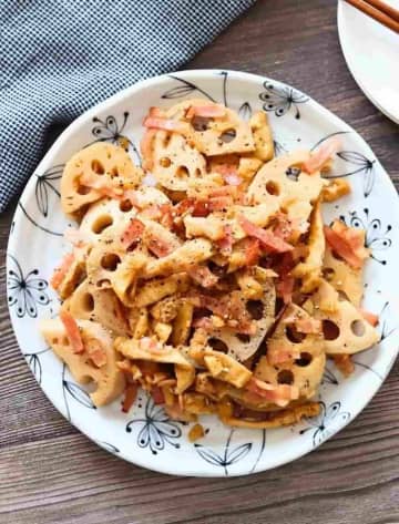 10分あれば完成！シャキシャキ食感にやみつき「れんこん」おかず