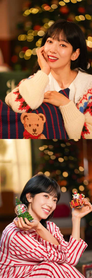 女優パク・シネ、“クリスマス妖精”は今年も健在！見てるだけで心踊る最新カット【PHOTO】