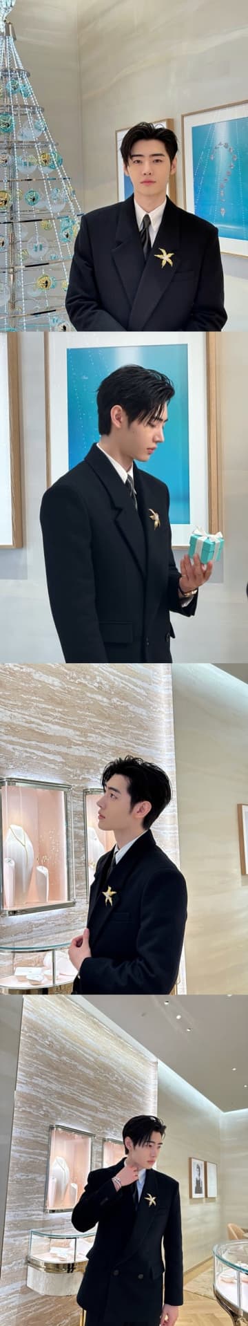 「プロポーズなの?!」ENHYPEN・ソンフン、ブラックスーツで放つ完璧ビジュアルにため息…【PHOTO】