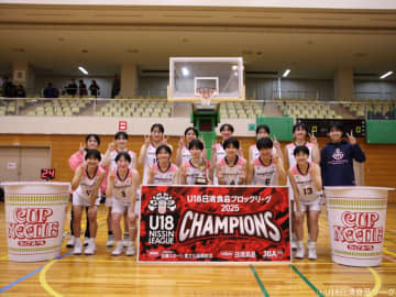 四日市メリノール学院がU18ブロックリーグ優勝…吉田キャプテン「チーム全員でまとまれたのがすごく良かったです」