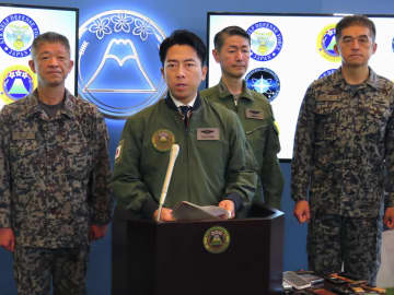 小泉氏、宇宙領域の対処力強化を　「生活基盤の維持に不可欠」