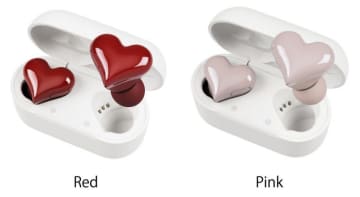 見た目はそのまま機能性アップ！ 進化したハート型ワイヤレスイヤホン「HeartBuds Pro」