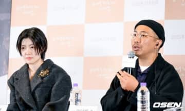 【PHOTO】シム・ウンギョン＆三宅唱監督、映画「旅と日々」メディア試写会に出席