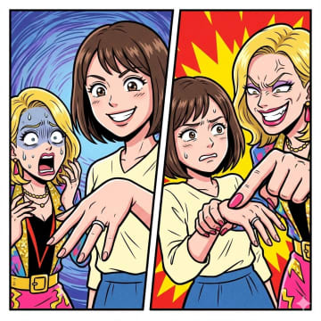 「その結婚指輪、安物よね」と笑う同僚。だが、私のある正論に黙り込んだスカッとした話【短編小説】