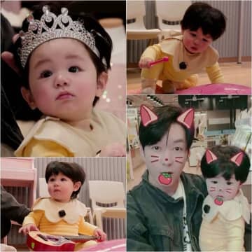 俳優シム・ヒョンタクの愛息ハルちゃん、生後300日で王子様ビジュアル。将来が楽しみすぎる！