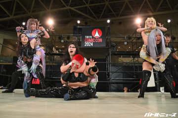 フワちゃん所属で話題の女子プロレス団体がジョニー・デップ来日の東京コミコンで試合決定！