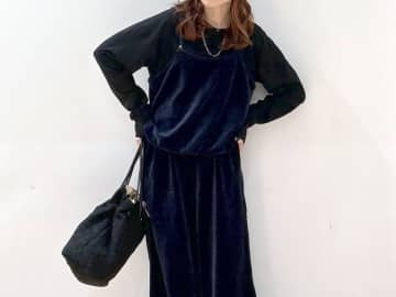 こりゃ可愛いっ♡ 【グローバルワーク】コーデを格上げする「ベロアアイテム」