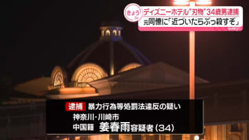 「宴会場に入って抗議文を配ったら止められたので、中華包丁を取り出しただけ」 東京ディズニーシーホテル“刃物男”を逮捕